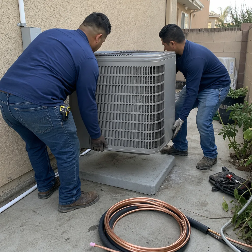 AC Installation in Walnut